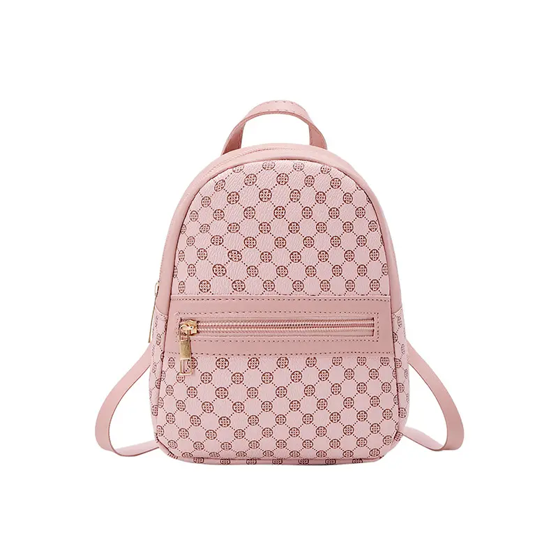 2024 оптовая продажа, модный мини-рюкзак из искусственной кожи, Женский дорожный рюкзак, Розовый Повседневный школьный рюкзак для девочек, белый, розовый, коричневый рюкзак