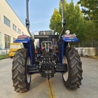 Tractor Agrícola de Cuatro Ruedas Compatible con Múltiples Implementos Agrícolas