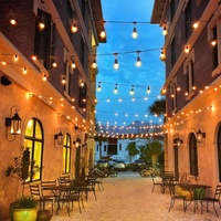 Guirlandes lumineuses solaires à LED pour l'extérieur, connectables, étanches IP65, pour les fêtes, les jardins, les mariages, la décoration