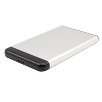 USB2.0 vers SATA Boîtier de disque dur externe transparent pour disque dur de 2.5 pouces