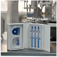 Suministro de fábrica OEM ODM Smile Teeth Kit 5 LED Light Dental Blanqueamiento de dientes Kit para el hogar