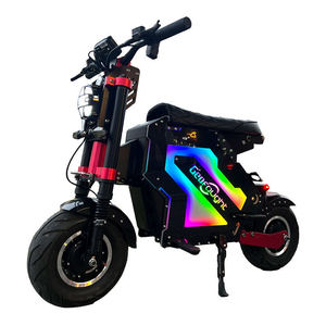 สกู๊ตเตอร์ไฟฟ้า Moped E Scooter 72V 10000W มอเตอร์คู่ ระยะทางไกล 75-90 ไมล์ ล้อ 14 นิ้ว สำหรับผู้ใหญ่ จัดส่งฟรีในสหรัฐอเมริกา - Product Image 6