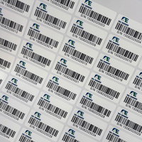 Etiqueta Adhesiva Personalizada con Datos Variables, Número de Serie, Código de Barras, Resistente al Agua y al Aceite, para Almacenes, Puntos de Venta, Mercancías y Productos