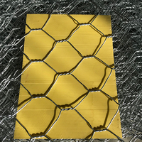 Gabion en treillis métallique PVC pour murs de soutènement en pierre, fabriqué en Chine