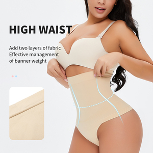 Shaper Pant Thong Shapewear Eo Cao Cho Phụ Nữ Tummy Kiểm Soát Liền Mạch Body Shaper Quần Lót - Product Image 5