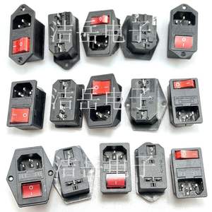 Enchufe de Corriente Lqjy Ac 1 con Fusible de 250v, Conexión a Tierra Estándar, Material ABS para Uso en Audio y Video - Product Image 2