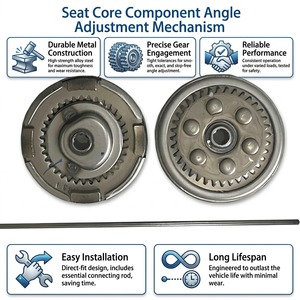 Conjunto de Reclinador de Asiento Automotriz, Ajustador Eléctrico del Ángulo del Respaldo del Asiento <span class=keywords><strong>para</strong></span> RV, Furgoneta, Piezas de Modificación de Asientos de Automóvil - Product Image 5
