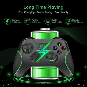 Nova tendência 2.4G Sem Fio Gamepad Para x box one slim/X Console Para ps3 PC Controlador de Jogo Joypad Para <span class=keywords><strong>Android</strong></span> <span class=keywords><strong>Phone</strong></span>/Steam <span class=keywords><strong>Joystick</strong></span> - Product Image 4