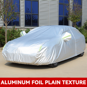 Bán Buôn Dày Cotton Độn Xe Bao Gồm Mặt Trời Và Tuyết Bảo Vệ Với Mưa Và Mặt Trời Nhôm Lá Cho Xe Ô Tô - Product Image 3