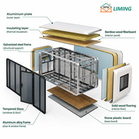 Maison préfabriquée modulaire de luxe en forme de cabane Apple personnalisée, maison mobile miniature pour complexe hôtelier, séjour en famille, camping