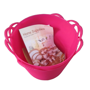 Universal <span class=keywords><strong>Flexi</strong></span> <span class=keywords><strong>Tub</strong></span>, cesta de almacenamiento de juguetes, barril de lavado, Cubo de plástico de colores 3,7 galones 14L - Product Image 5