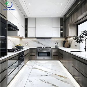 Armadietto da <span class=keywords><strong>cucina</strong></span> Standard incorniciato pannello incassato porte da <span class=keywords><strong>cucina</strong></span> armadi da <span class=keywords><strong>cucina</strong></span> con più stili di porta armadi antichi per la vendita - Product Image 4