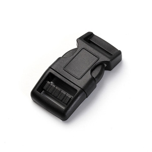 Hebilla de liberación lateral de plástico de 20 mm, negra, duradera, para bolsos, mochilas y accesorios - Product Image 1