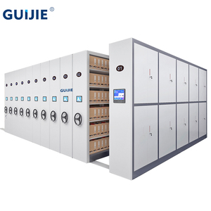 Hiện đại thông minh kim loại kệ lưu trữ di động dày đặc máy nén cuốn sách tủ hồ sơ với điều khiển thông minh hệ thống kệ nhỏ gọn - Product Image 4