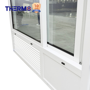 Fenêtre coulissante en aluminium d'impact de preuve d'ouragan de NOA/FPA Miami Dade avec le climatiseur de PTAC pour l'hôtel - Product Image 4