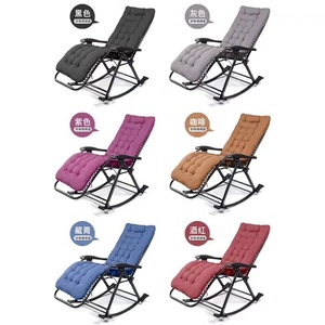 <span class=keywords><strong>Jardin</strong></span> extérieur Patio acier à bascule <span class=keywords><strong>confortable</strong></span> salon pliant inclinable chaise <span class=keywords><strong>de</strong></span> plage pliante zéro gravité chaise longue - Product Image 4