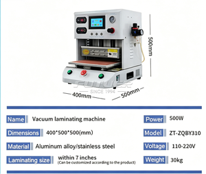Machine de lamination sous vide OCA, équipement de collage d'écrans LCD pour la <span class=keywords><strong>réparation</strong></span> de téléphones - Product Image 6