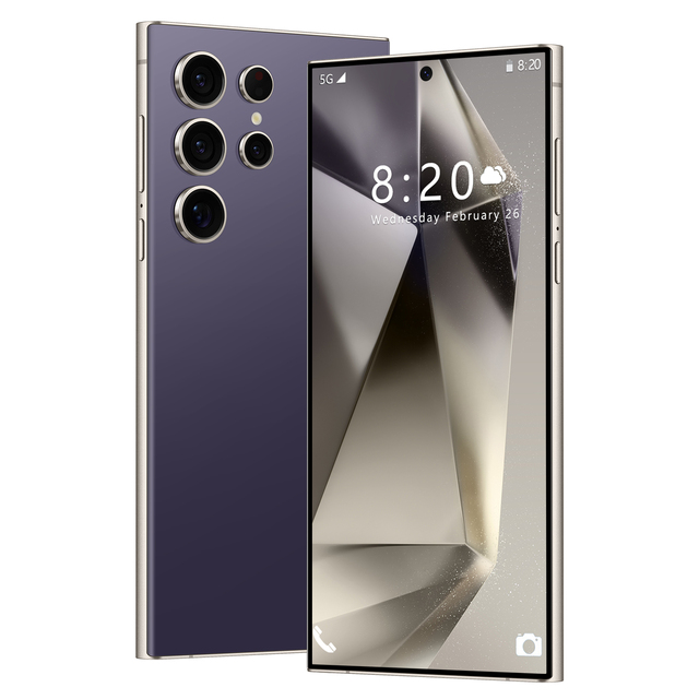 Smartphone7.3inch Unlocked Dual Card 5G Smartphone Android Mobile Phones Telephone Wholesale Original S25 Ultra 16G+1TB S21 5g