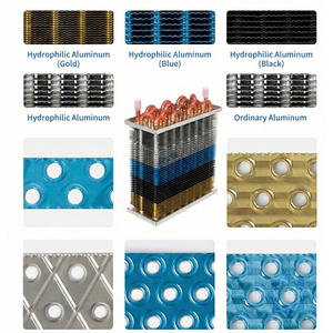 Intercambiador de Calor de Aluminio y Cobre Personalizado, Condensador Enfriado por Aire, Certificado CE ISO, 0.5-5kW, para Refrigeración HVAC - Product Image 5