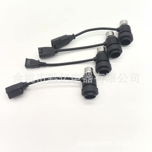 อะแดปเตอร์แปลงปลั๊กไฟแบบ E27 เป็นปลั๊กแบบ US 1 ช่อง 15A พร้อมสายไฟ สำหรับใช้ในบ้าน - Product Image 2