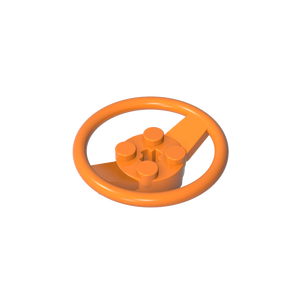 [Gobricks]GDS-90171 Pièces <span class=keywords><strong>de</strong></span> blocs <span class=keywords><strong>de</strong></span> construction en gros 67811 Volant avec 4 goujons au centre - Product Image 5