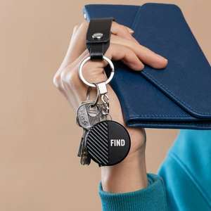 Traceur GPS MFI certifié pour portefeuille, clés, bagages, animaux de compagnie, avec portée illimitée et fonction anti-perte, en plastique - Product Image 3