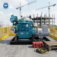 Groupe électrogène diesel marin Weifang Weichai 400V 380V 50Hz 60Hz Triphasé 40KW 50KVA 50KW à faible consommation de carburant