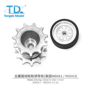 1/16 שליטה מרחוק קרב טנק m60a1/m60a3 סט גלגל מתכת usa דגם טנק - Product Image 4