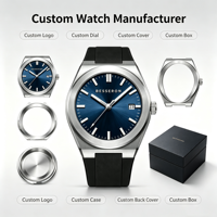 Montre à quartz pour homme tendance et élégante, la plus vendue, avec grand cadran personnalisé, écologique, résistante à l'eau, lumineuse, de micro-marque