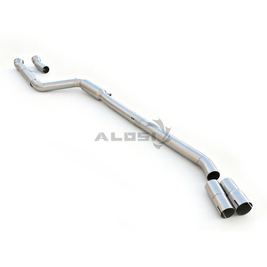 Tubo de Escape Central de Gran Diámetro de 3.5 Pulgadas para <span class=keywords><strong>BMW</strong></span> 540I G30 B58 3.0T 2018-2024, Piezas de Afinación de Alto Flujo de Fijación Directa - Product Image 1