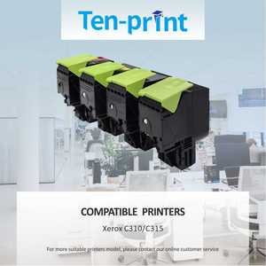 Cartouches de toner couleur C310/<span class=keywords><strong>C315</strong></span> remanufacturées à la sortie d'usine à dix impressions pour <span class=keywords><strong>Xerox</strong></span> C310 <span class=keywords><strong>C315</strong></span> - Product Image 4