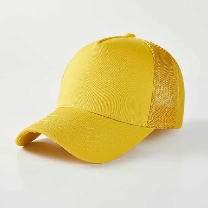 Yellow net cap