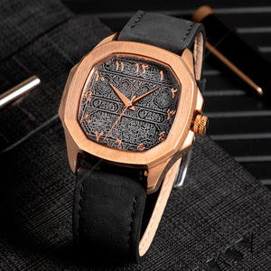 Reloj de pulsera para hombre, de lujo, números árabes, Dial - Product Image 3