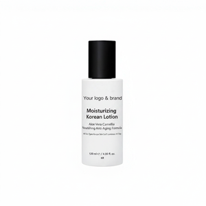 Lotion coréenne hydratante à l'aloe vera et au camélia, formule nourrissante anti-âge pour tous types de peaux, garde la peau douce et éclatante toute la journée - Product Image 2