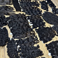 Cheveux vierges vietnamiens non traités, double trame, vente en gros, fournisseur, qualité 12A, 100% cuticules alignées, cheveux humains naturels