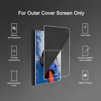 Lot de 3 protections d'écran en verre ultra-fin 9H anti-espion à 28 degrés, sans bulles, installation facile avec cadre d'installation pour iPhone 18 Duo