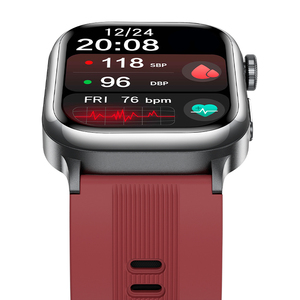 Jam Tangan Pintar TK66 Terbaru 2025 dengan Layar AMOLED <span class=keywords><strong>2</strong></span>,06 inci, NFC, Panggilan Darurat SOS, ECG, Kesehatan, Airbag, Pengukur Tekanan Darah untuk Pria - Product Image 4