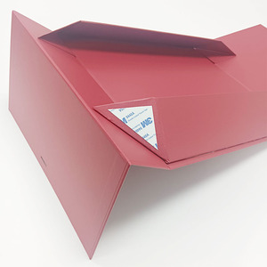 Boîte cadeau pliante à double <span class=keywords><strong>porte</strong></span> personnalisée, emballage exquis pour vêtements, chaussures, cadeaux (avec ruban) - Product Image 4