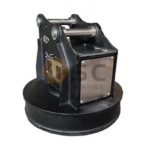 Imán Hidráulico para Excavadora, Grúa de Elevación Circular para Manipulación de Chatarra Metálica, Electroimán de Elevación - Product Image 3