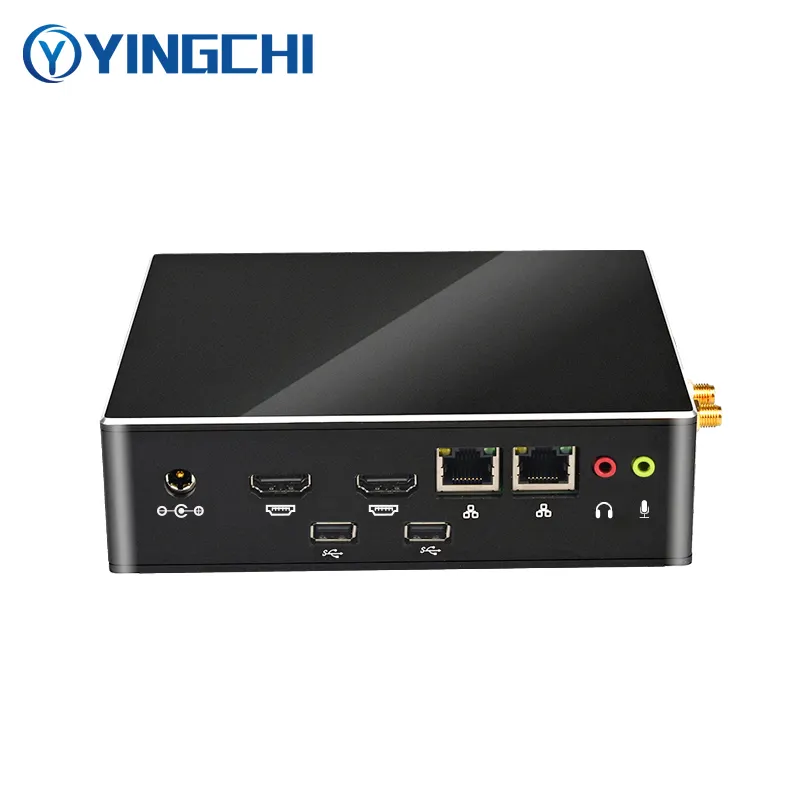 YINGCHI Mini PC Computer ufficio PC Desktop 5205U I3 8140U I5 8260U I7 8565U Dual LAN HD casa SSD uso Laptop I3 I5 I7 prezzo basso