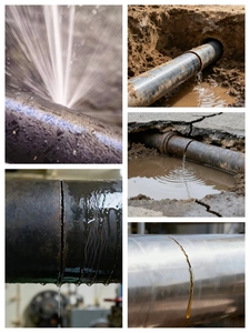 DN25-DN600 ren ống đôi kẹp kênh sửa chữa kẹp JIS <span class=keywords><strong>g</strong></span> 4305 đôi kẹp kênh patcher để sửa chữa ống ren - Product Image 3