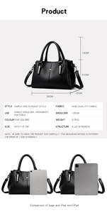 Luxury <b>Bags</b> Women Handbags Designer <b>Large</b> Capacity Crossbody Female Shoulder <b>Bag</b> Ladies PU Leather Casual Custom Tote Hand <b>Bag</b> - Product Image 3