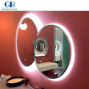 Tocador colgante <span class=keywords><strong>de</strong></span> pared con Doble espejo para baño, Mueble <span class=keywords><strong>de</strong></span> diseño Led con Doble espejo - Product Image 5