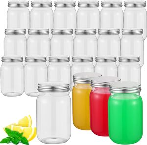 Tarro de Vidrio de Boca Ancha de 4oz-32oz con Tapa Metálica de Rosca para Almacenamiento de Galletas, Alimentos para Bebés, Gelatina y Azúcar - Ecológico - Precio de Fábrica - Product Image 1