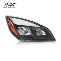 Feux LED IEAA pour voiture, ensemble de phares LED complets, boîtier noir pour Freightliner New Cascadia 2018-2022, remplacement