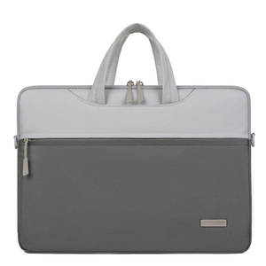 Sac pour ordinateur portable Oxford imperméable, sacoche professionnelle respirante et légère, avec compartiment intérieur de protection color block - Product Image 5