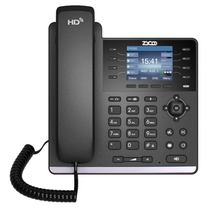 Điện thoại VoIP zycoo coofone H83/h83p, tài khoản 2 Sip, màn hình màu 2.8 inch và chức năng POE - Product Image 1