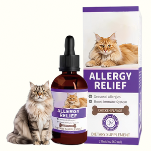 Suplemento Multivitamínico OEM <span class=keywords><strong>para</strong></span> Mascotas, <span class=keywords><strong>Gotas</strong></span> <span class=keywords><strong>para</strong></span> Perros y Gatos, Alivio <span class=keywords><strong>de</strong></span> Alergias en la Piel y el Pelaje, Vitaminas <span class=keywords><strong>para</strong></span> la Salud Digestiva <span class=keywords><strong>de</strong></span> Perros - Product Image 1