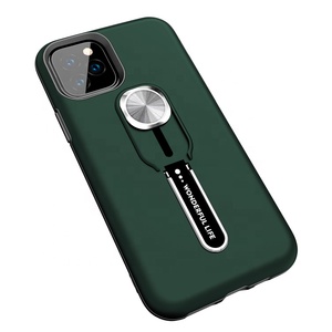 2019 Nuovi Prodotti di PC + TPU Antiurto Cassa Del Telefono per Il Iphone Caso di 11 Con Anello di Metallo Cavalletto - Product Image 6