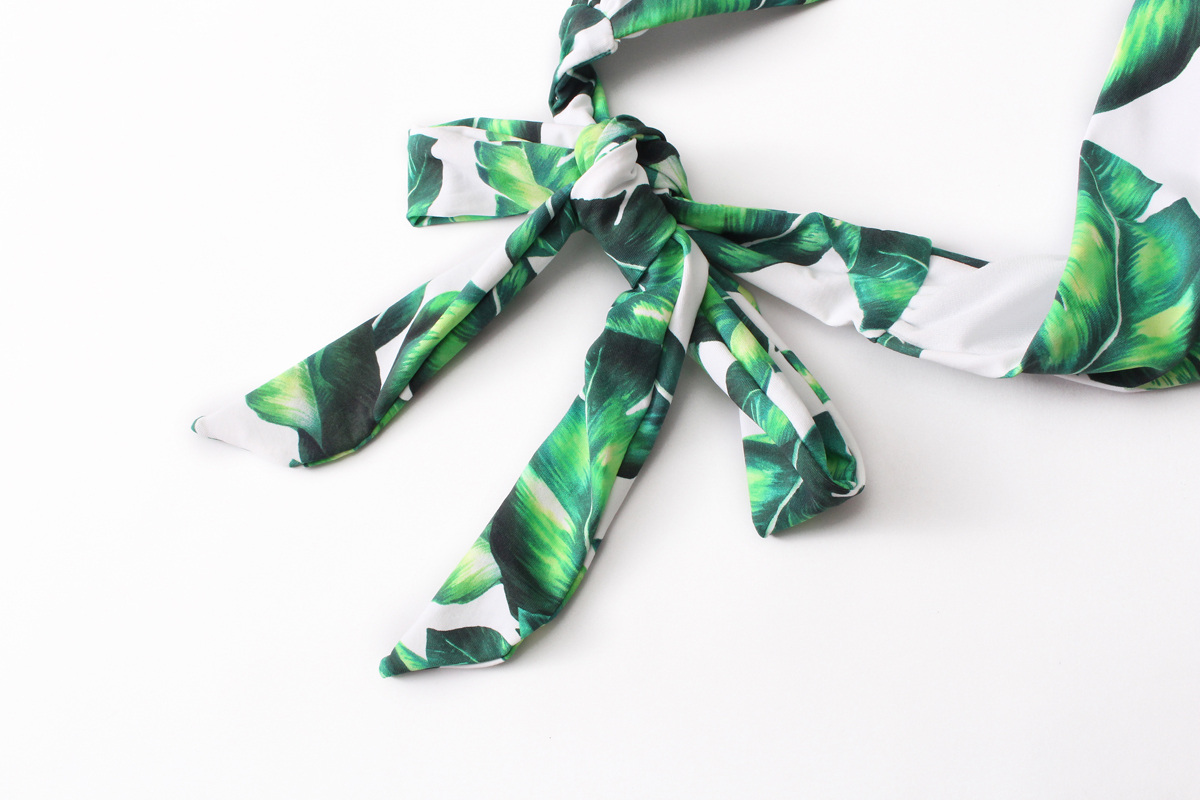 One-piece swimsuit printed swimsuit custom swimwear sexy bikini